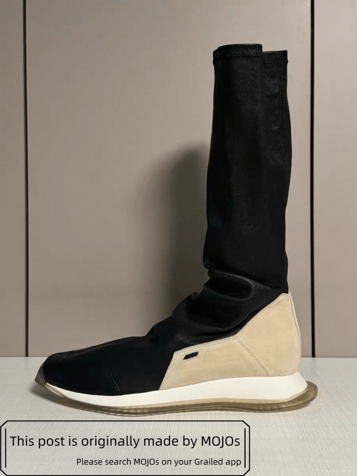 Sneaker Rick Owens Oblique Sz 43 Rick Owens Oblique Runner Stretch