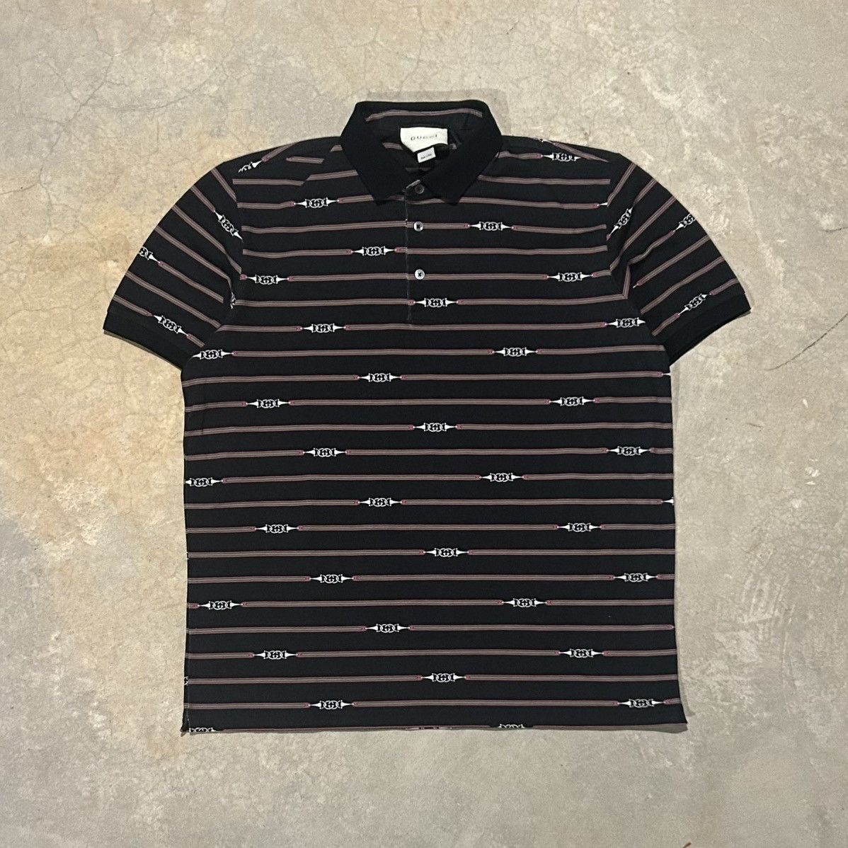 Designer × Gucci NWT Gucci Jacquard Horsebit Monogram GG Polo Shirt Rare Size US XXL / EU 58 / 5 - 1 Thumbnail