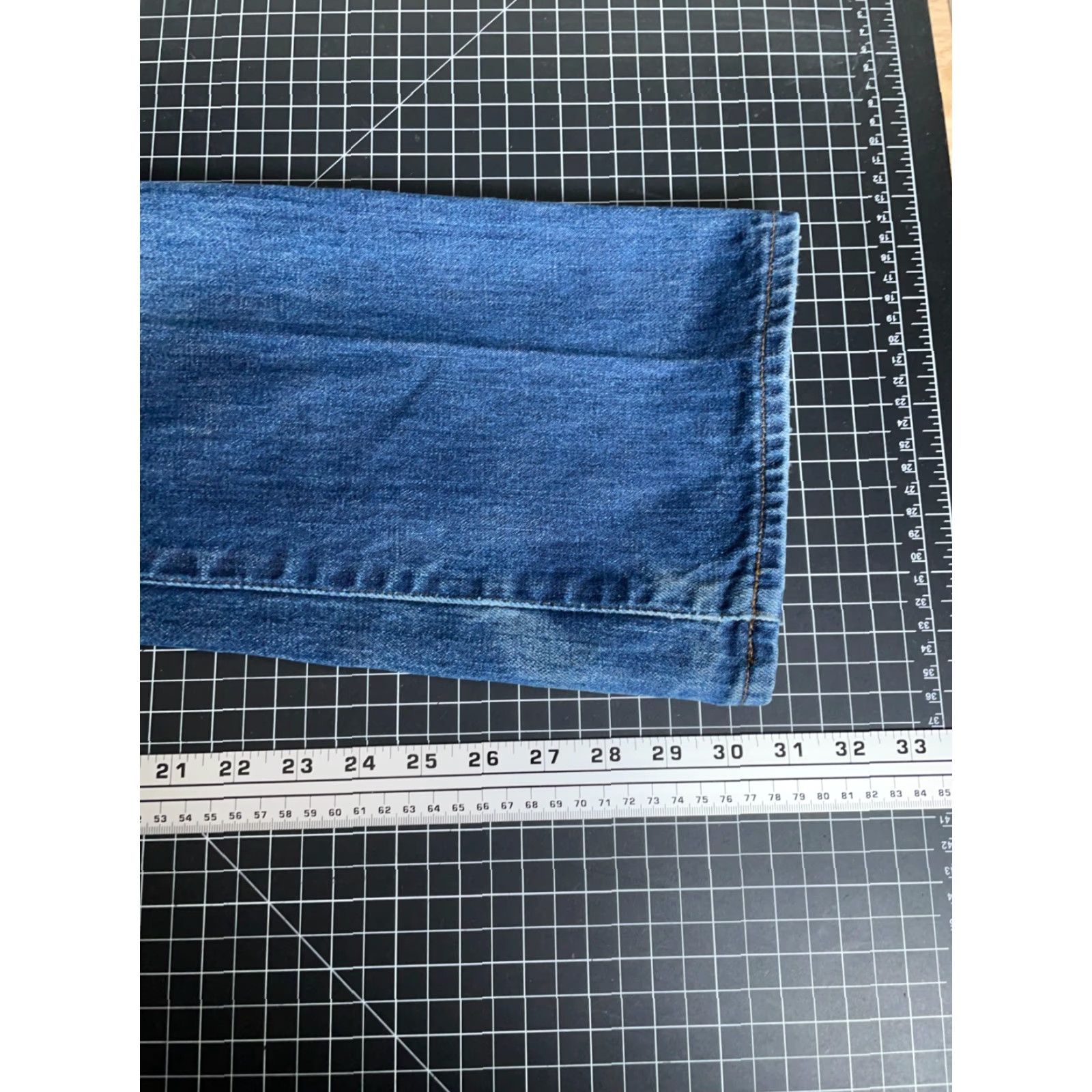 Vintage Denim & Supply Ralph Lauren Bootcut Jeans Men's 33 x 30 Blue Denim Low Rise Size US 34 / EU 50 - 6 Thumbnail