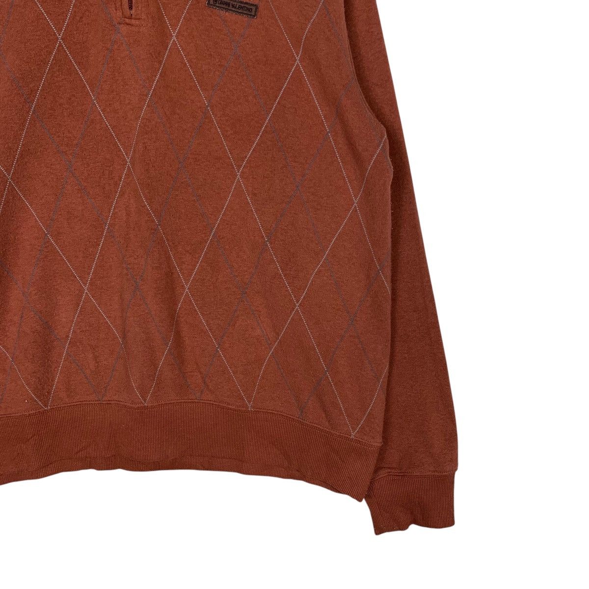 Gianni Valentino GIANNI VALENTINO Half Zip Turtleneck Sweatshirt #1440-C65 Size US L / EU 52-54 / 3 - 4 Thumbnail
