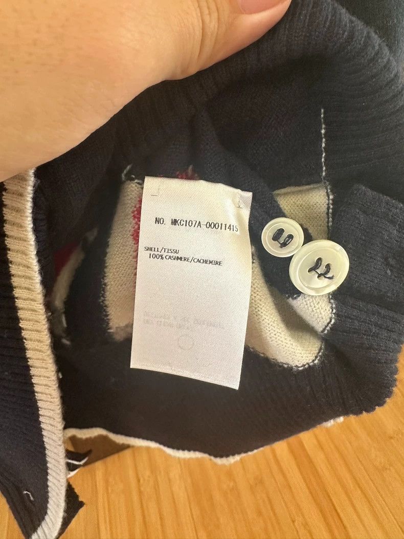 Thom Browne Thom Browne Cashmere cardigan Size US M / EU 48-50 / 2 - 3 Thumbnail