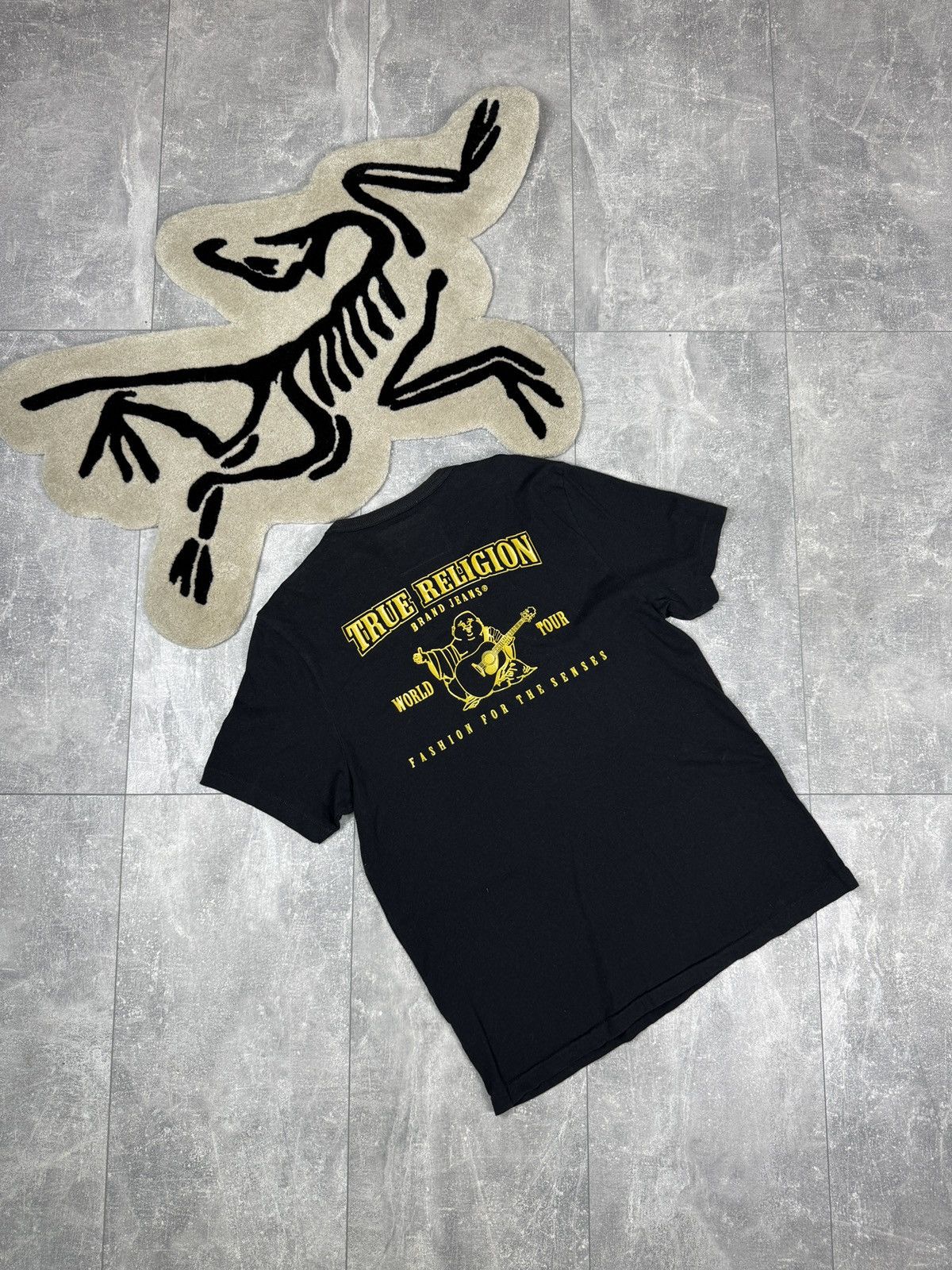 Japanese Brand × True Religion Mens Vintage True Religion T-shirt big logo tee metallic Size US M / EU 48-50 / 2 - 1 Thumbnail