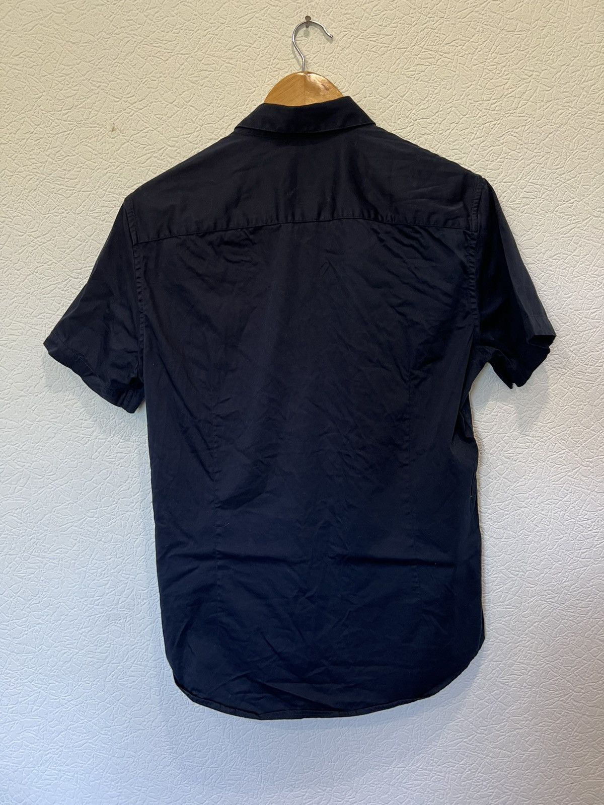 Armani Exchange Armani Exchange Blue Button Up Shirt Navy Size US M / EU 48-50 / 2 - 7 Thumbnail