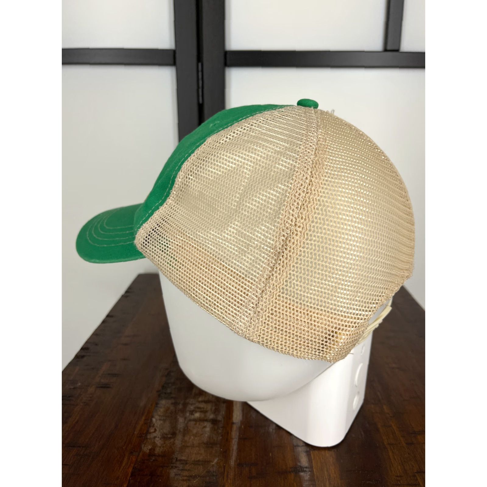 Vintage Guinness Trucker Hat Adult Green Cap Casual Men Cotton Twill Adjustable Beer Shamrock Ireland Cap Hats 90s Theme Mens Size ONE SIZE - 5 Thumbnail