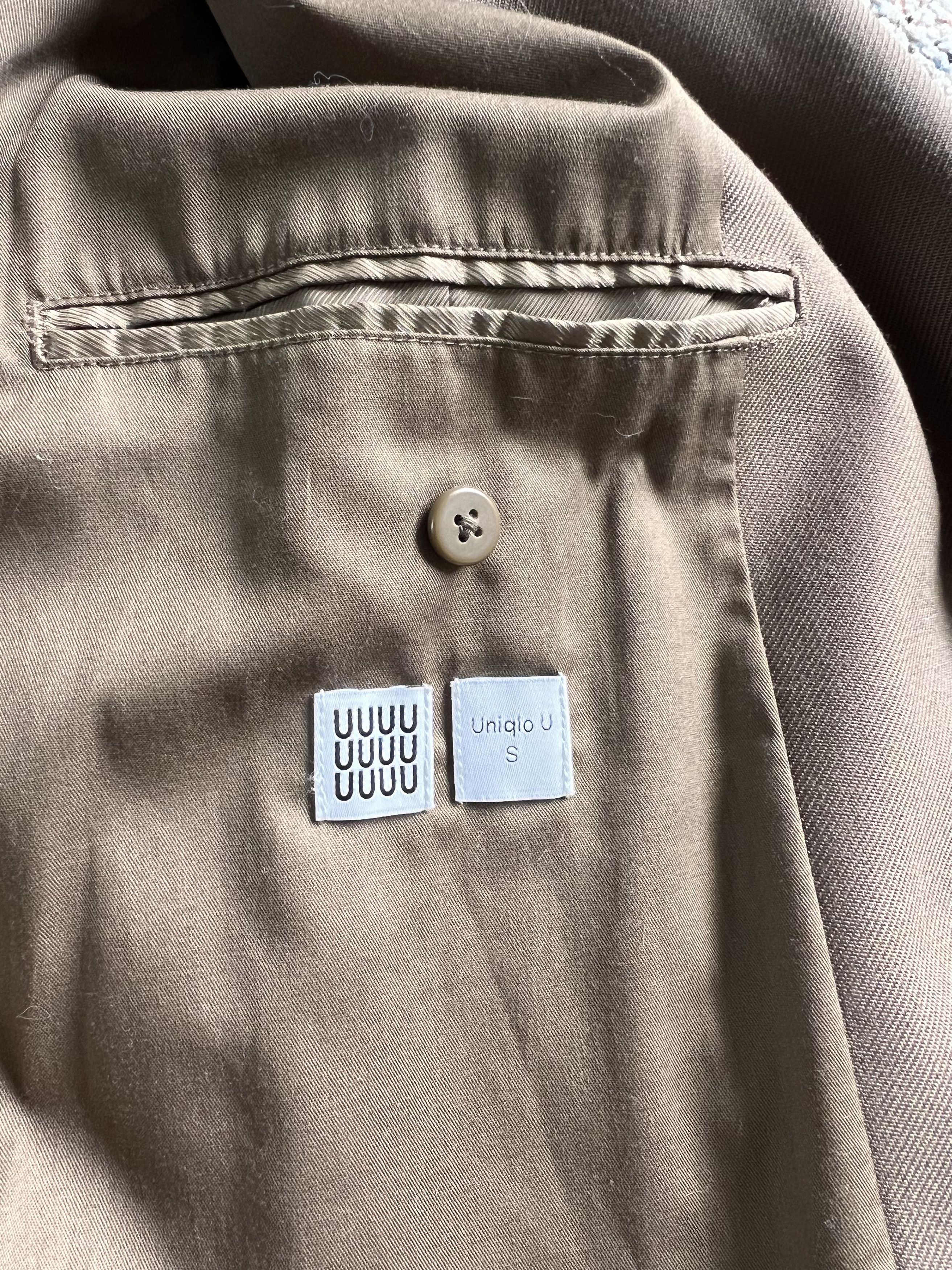 Uniqlo uniqlo u camel wool coat Size US S / EU 44-46 / 1 - 2 Thumbnail