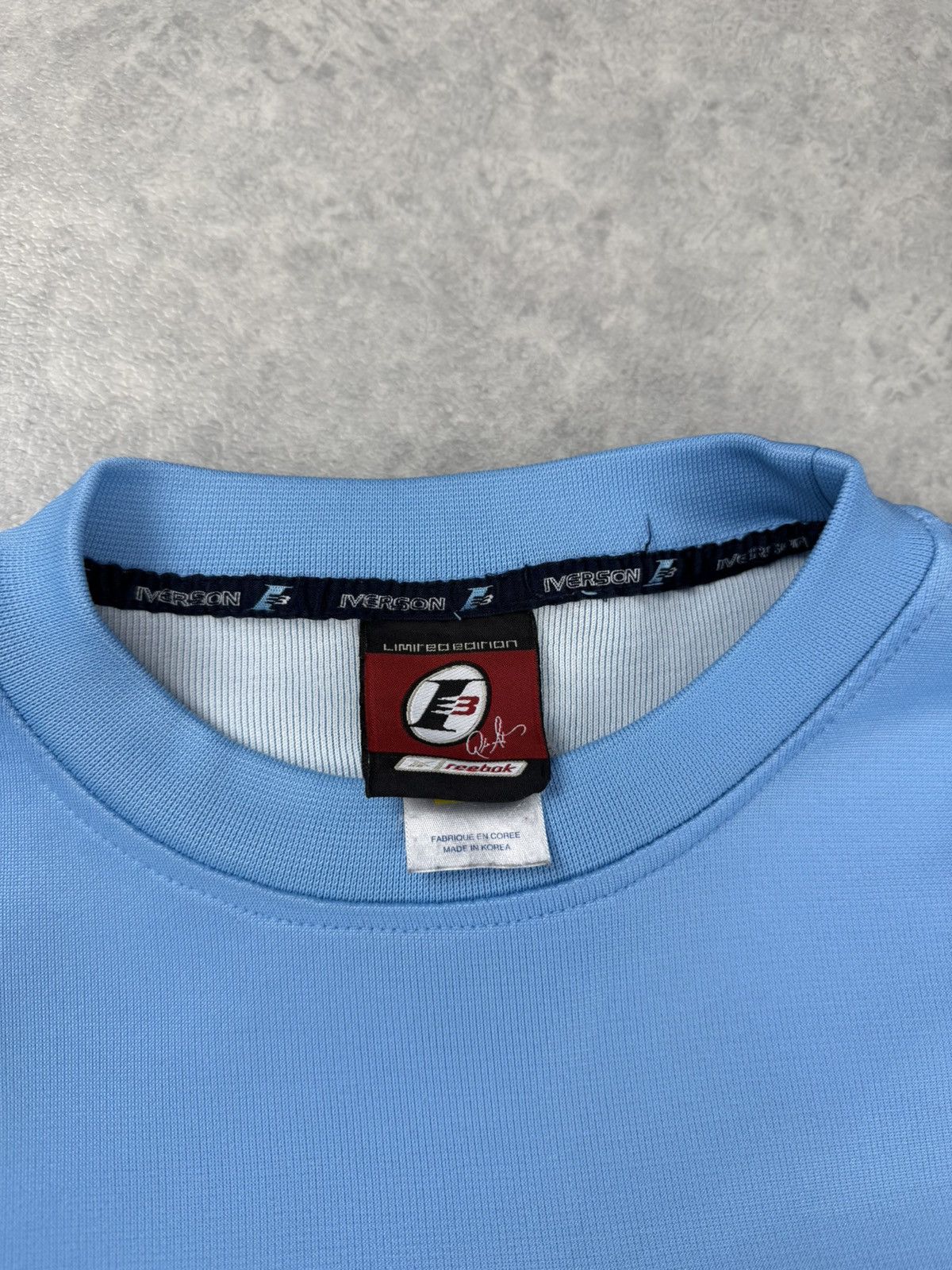 Vintage Vintage Reebok Iverson Jersey Long Sleeve Blue Size M Y2K Size US M / EU 48-50 / 2 - 6 Thumbnail