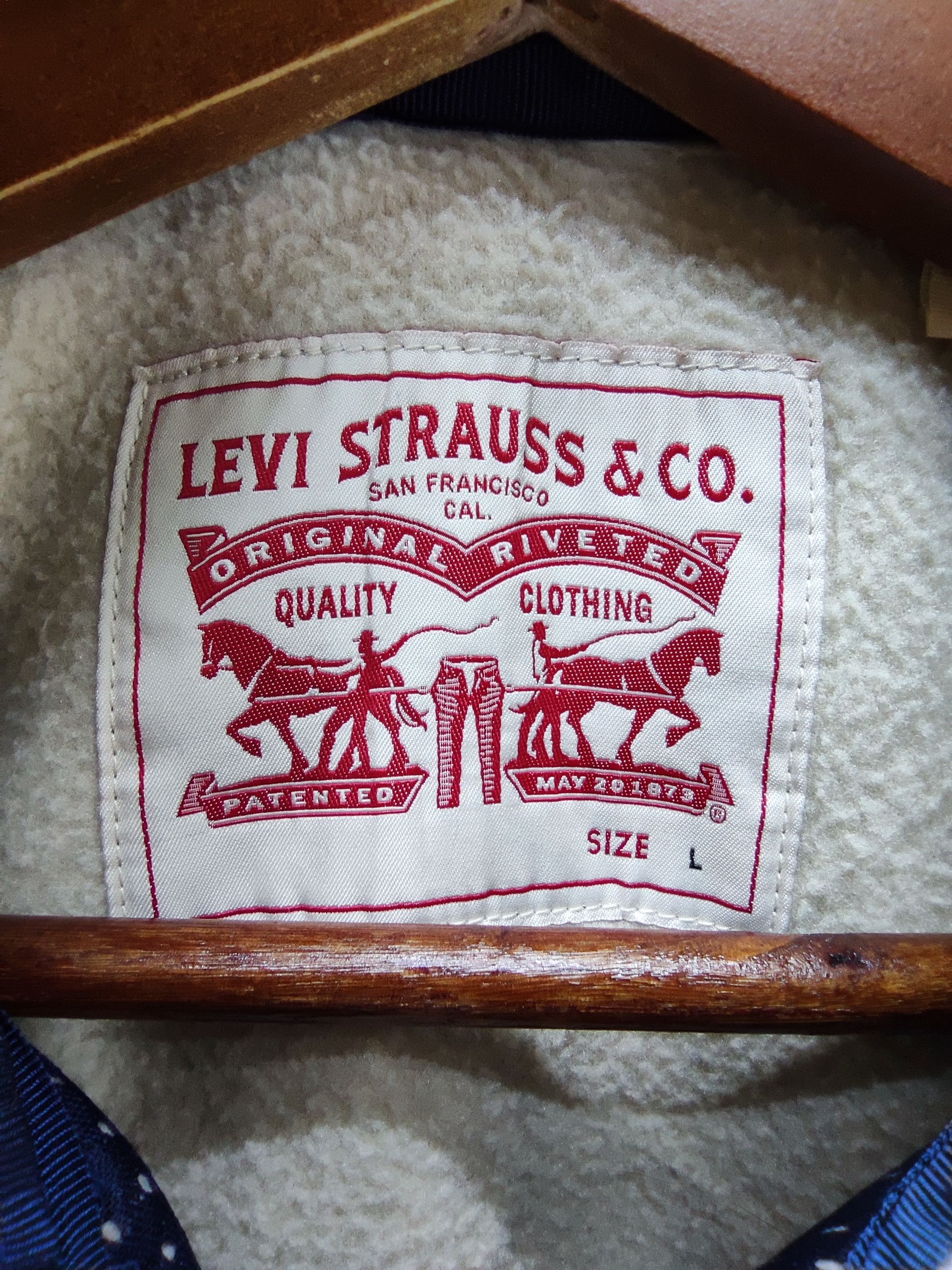 Levi's Levi's Fleece Full Zip Big Pocket Size US L / EU 52-54 / 3 - 9 Thumbnail