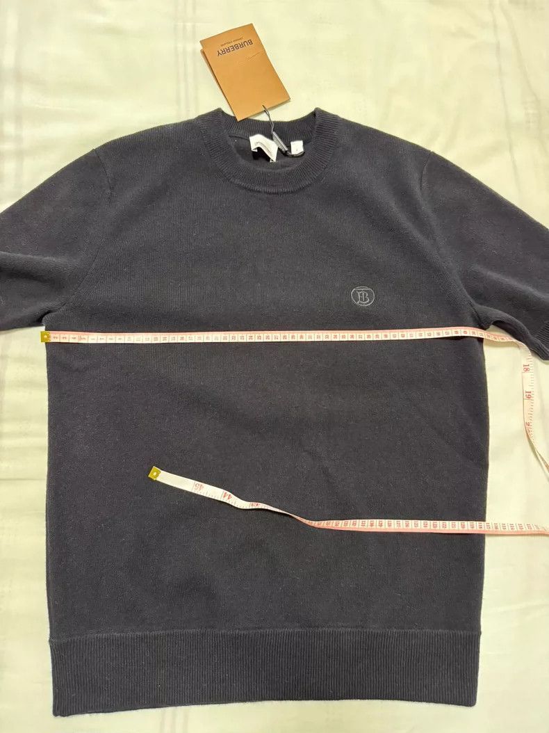 Burberry Burberry Burberry Cashmere Short Sleeve Top for Men-2507 Size US S / EU 44-46 / 1 - 4 Thumbnail