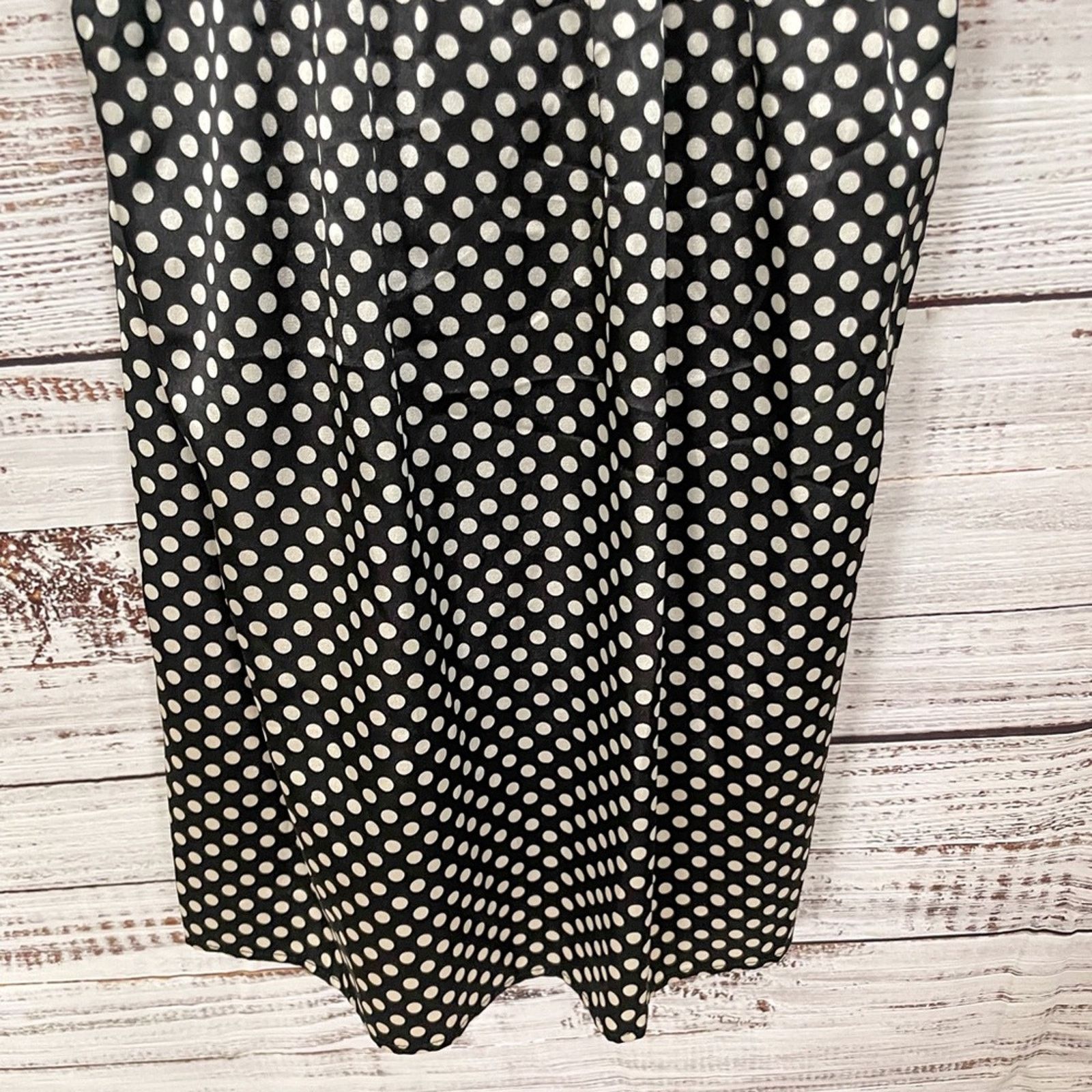 Bcbgmaxazria BCBGMAXAZRIA Polka Dot Dress, EUC, Size Small, MSRP $179 Size S / US 4 / IT 40 - 3 Thumbnail