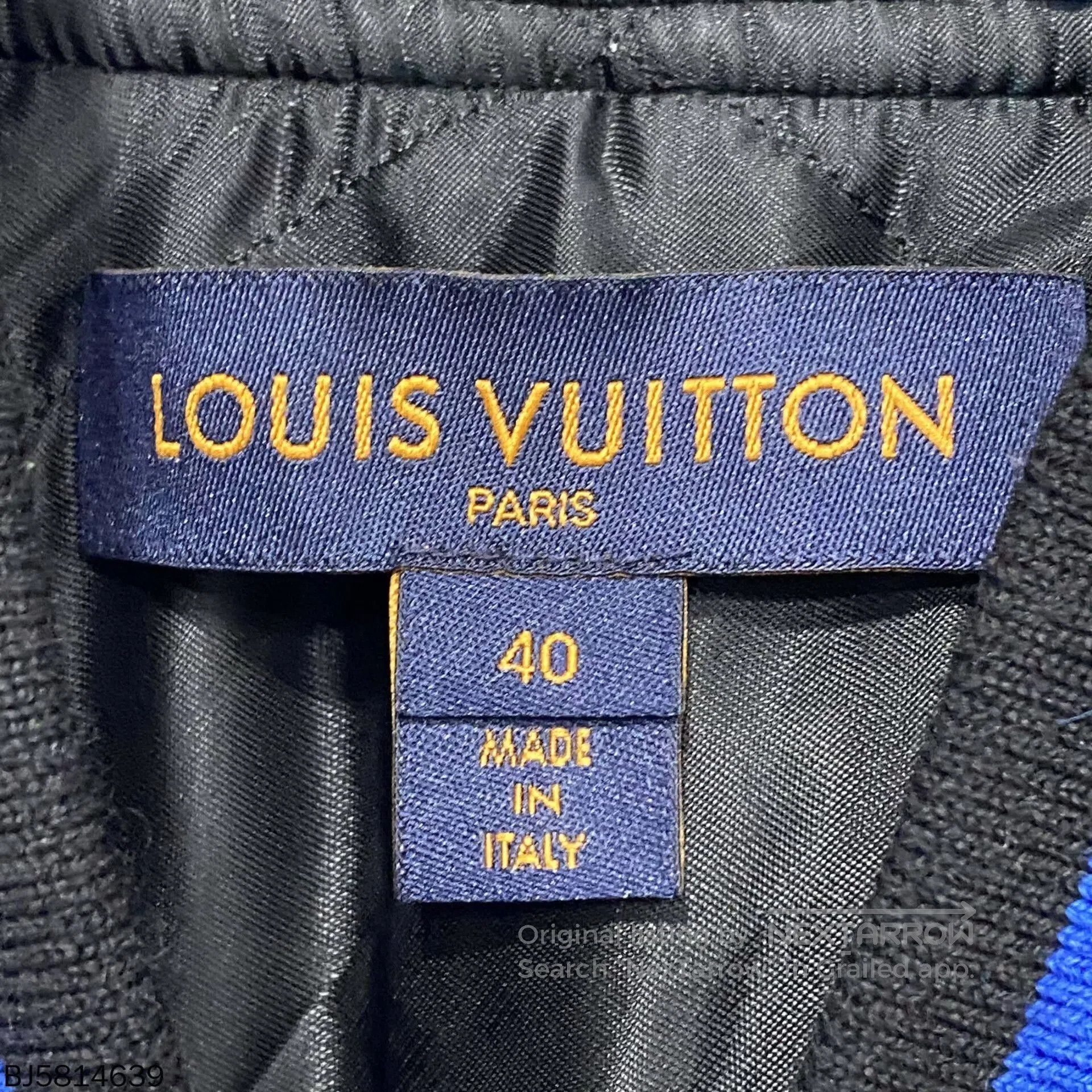 Louis Vuitton louis vuitton blue bomber jacket with patches. Size US M / EU 48-50 / 2 - 6 Thumbnail
