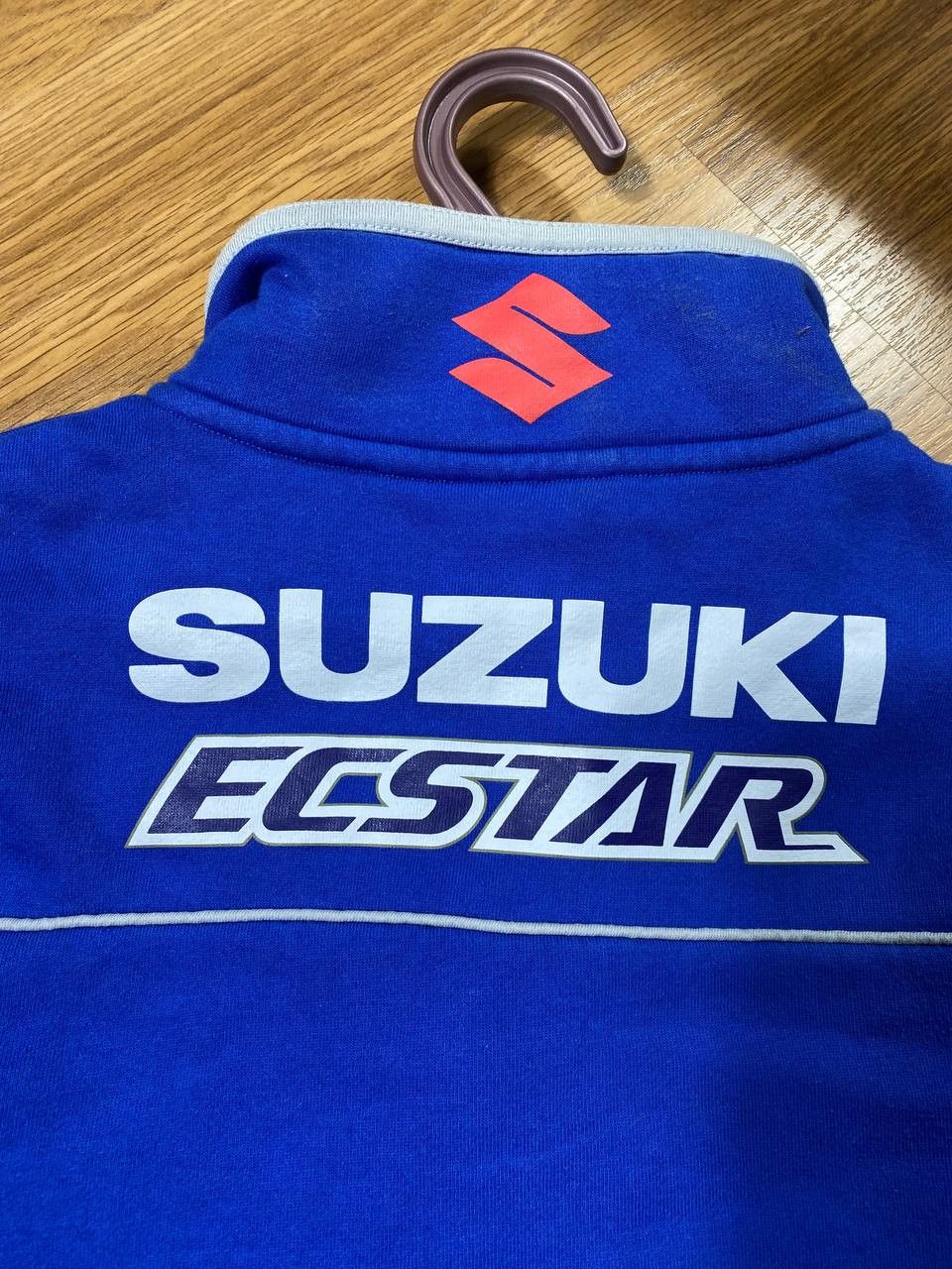 Japanese Brand × Vintage New Vintage Suzuki Ecstar NASCAR Fleece Zip Jacket Big Logo Size US M / EU 48-50 / 2 - 18 Thumbnail