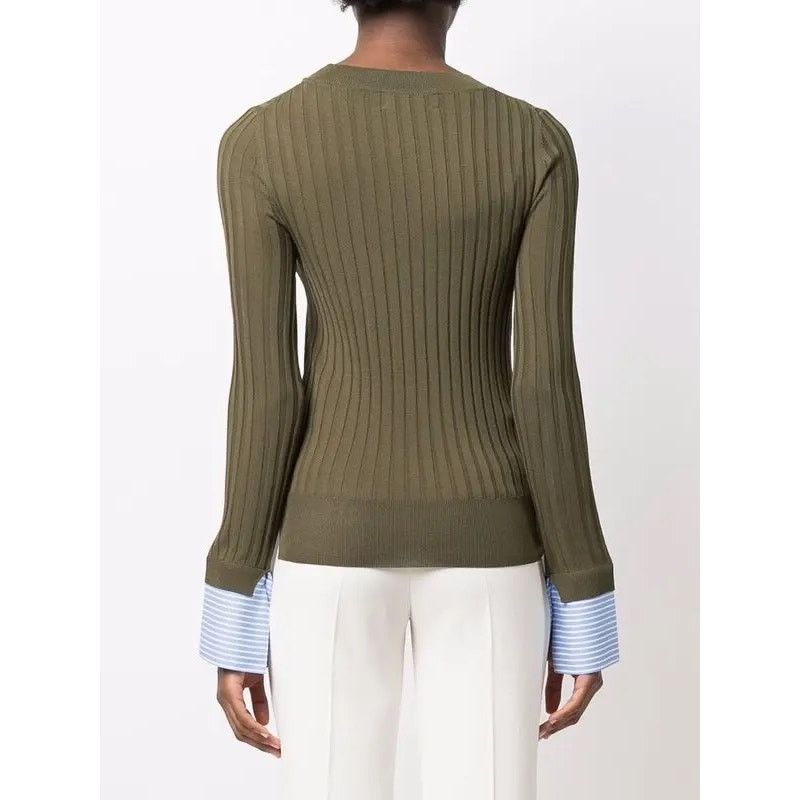 Essentiel Antwerp NWOT Essentiel Antwerp Knit Contrast Cuff Sweater S $350 Size S / US 4 / IT 40 - 2 Thumbnail