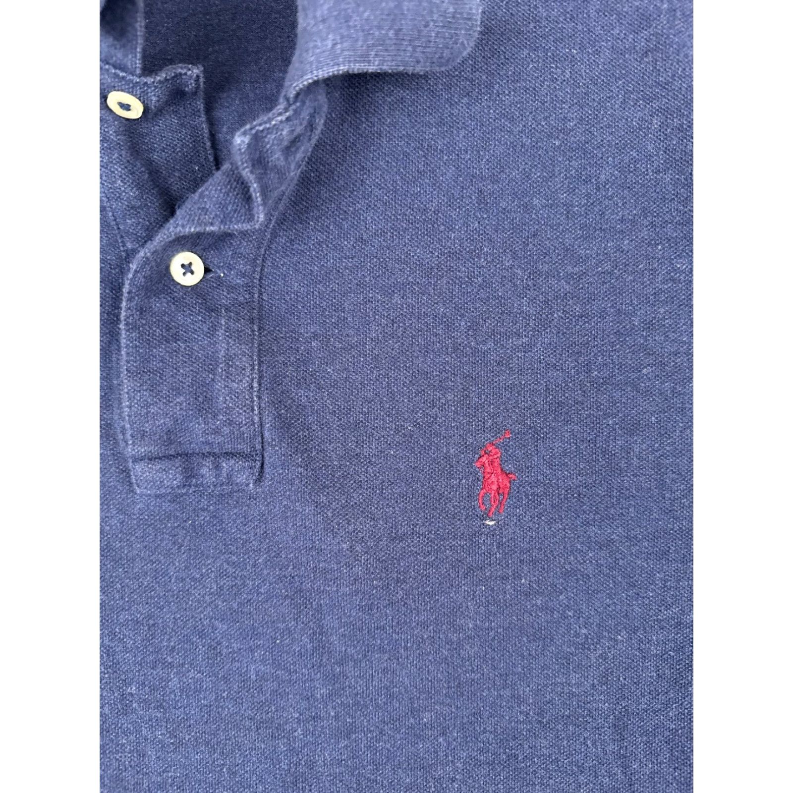 Polo Ralph Lauren Polo Ralph Lauren Polo Shirt Men Medium Blue 100% Cotton Short Sleeve Slim Fit Classic Golf Rugby Size US M / EU 48-50 / 2 - 6 Thumbnail