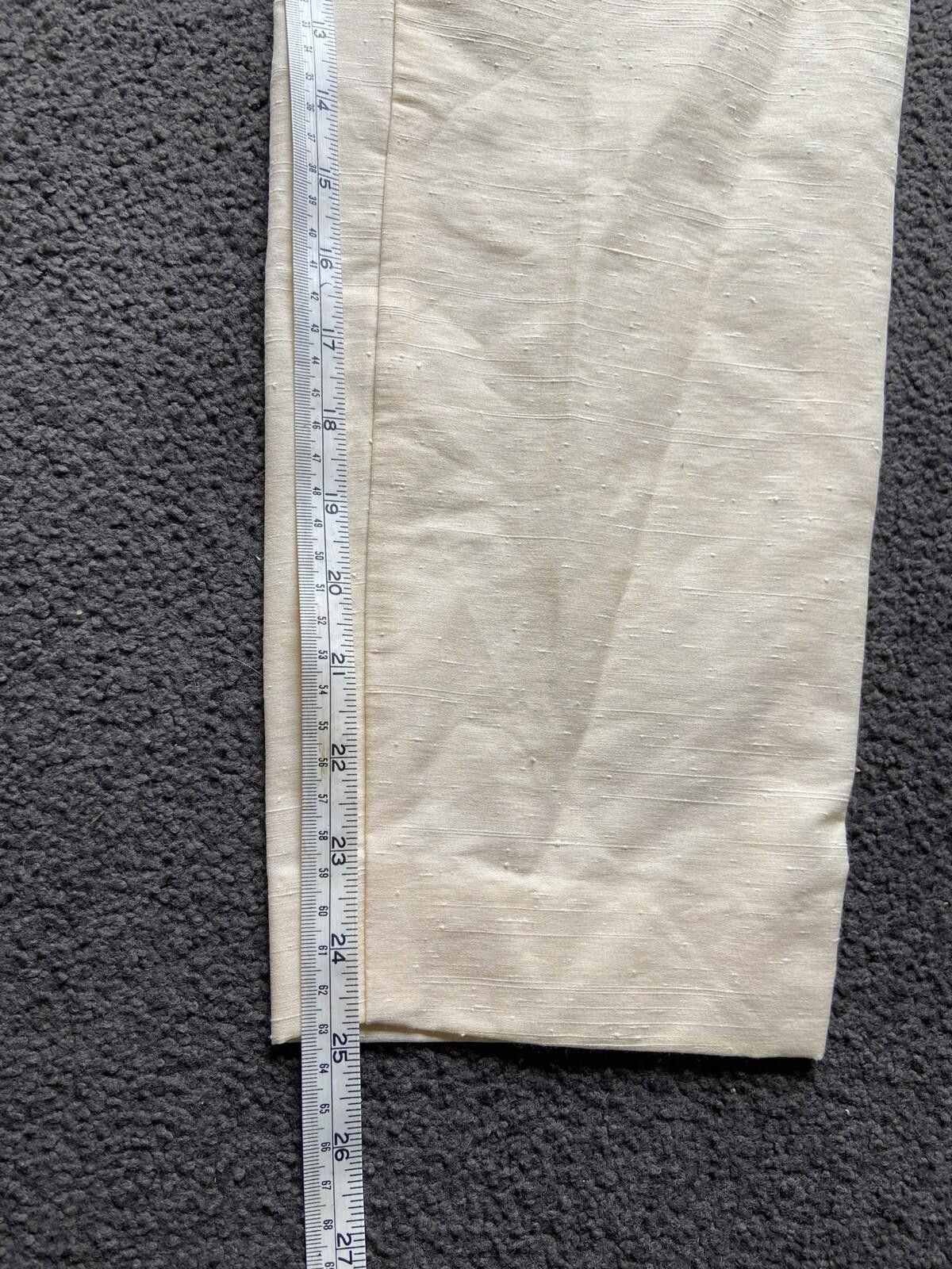 Designer Anthea Crawford Capri Pant Lemon Zip Cropped - Size 8 (001 Size 27" / US 4 / IT 40 - 9 Thumbnail