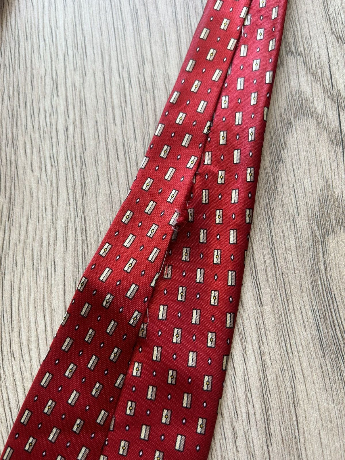 Versace × Vintage Vintage Versace Silk Italy Luxury Tie dior ysl og Size ONE SIZE - 8 Thumbnail