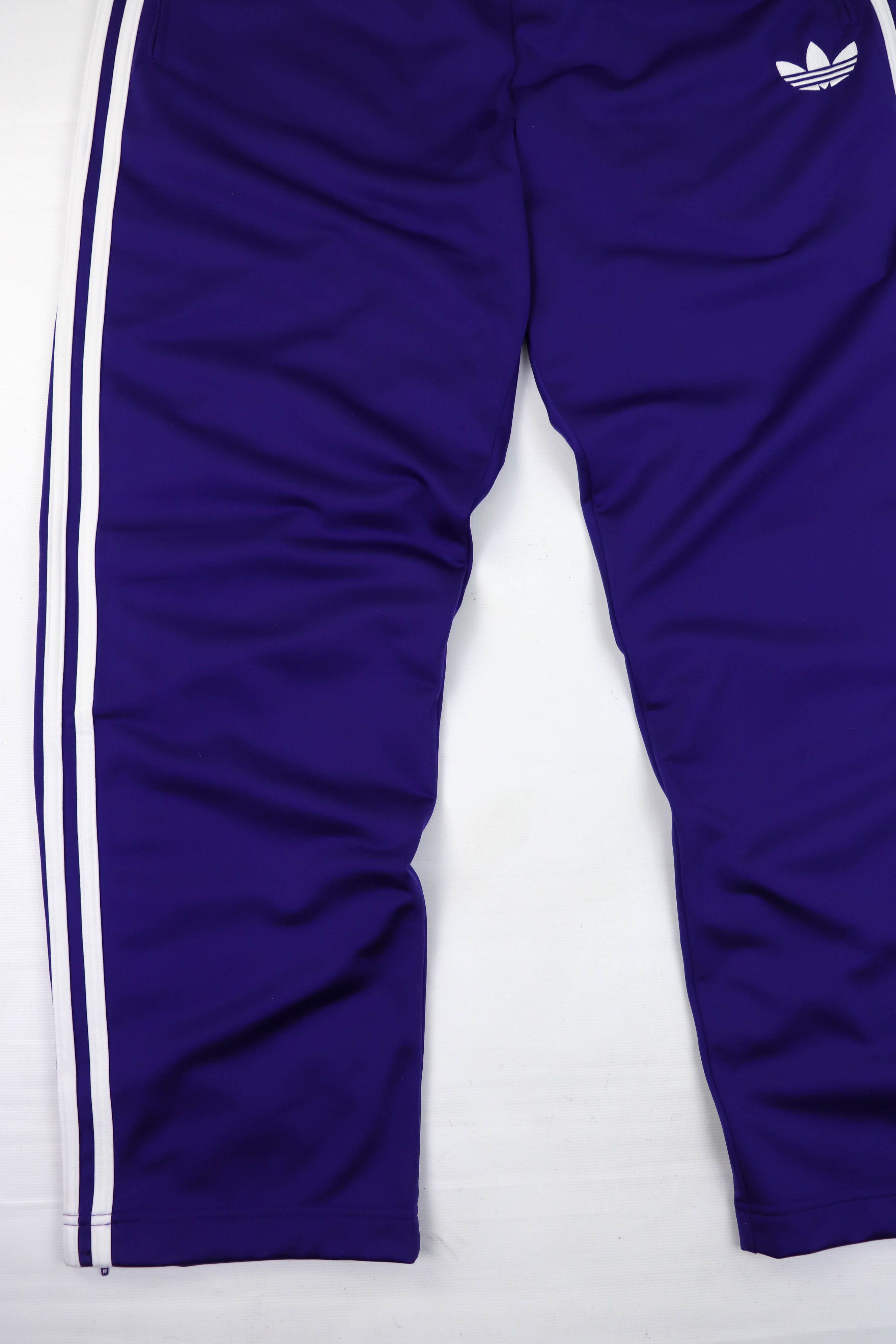 Adidas Adidas 2011 Vintage Three Stripes Purple Track Pants Size US 36 / EU 52 - 5 Thumbnail