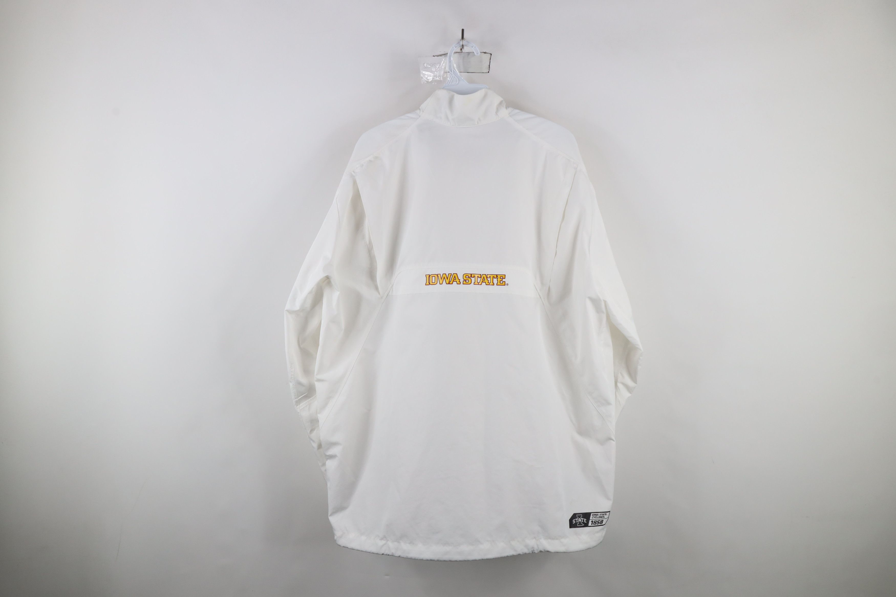Nike × Vintage Nike Fit Iowa State University Half Zip Pullover Rain Jacket Size US M / EU 48-50 / 2 - 15 Thumbnail