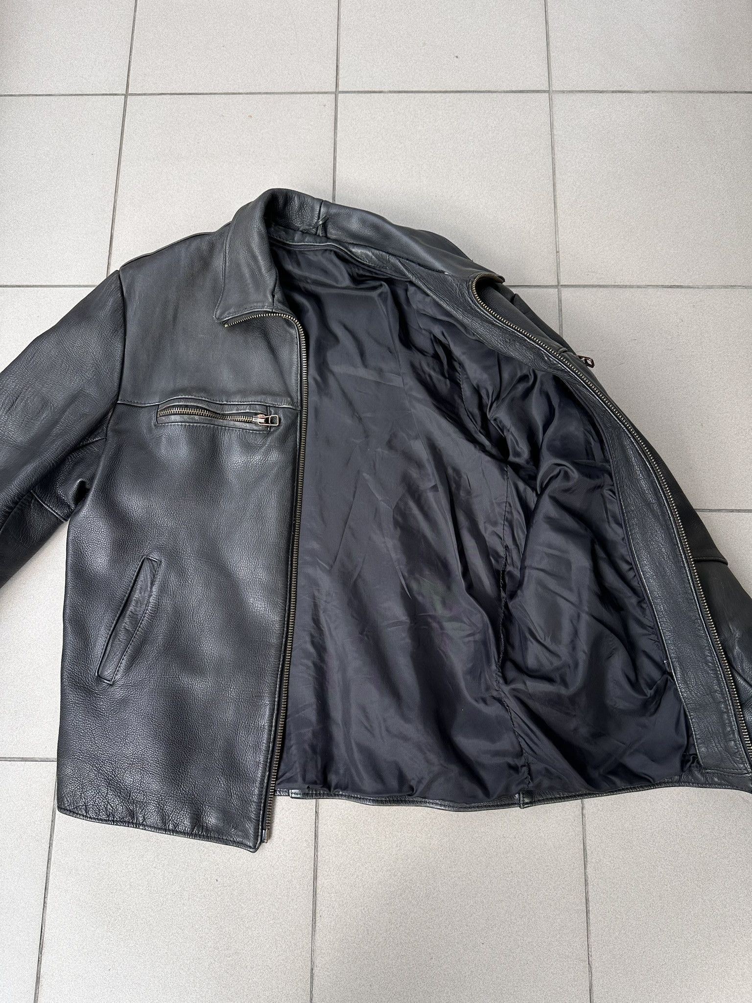 Vintage Vintage leather jacket starboy old money archive Size US L / EU 52-54 / 3 - 7 Thumbnail
