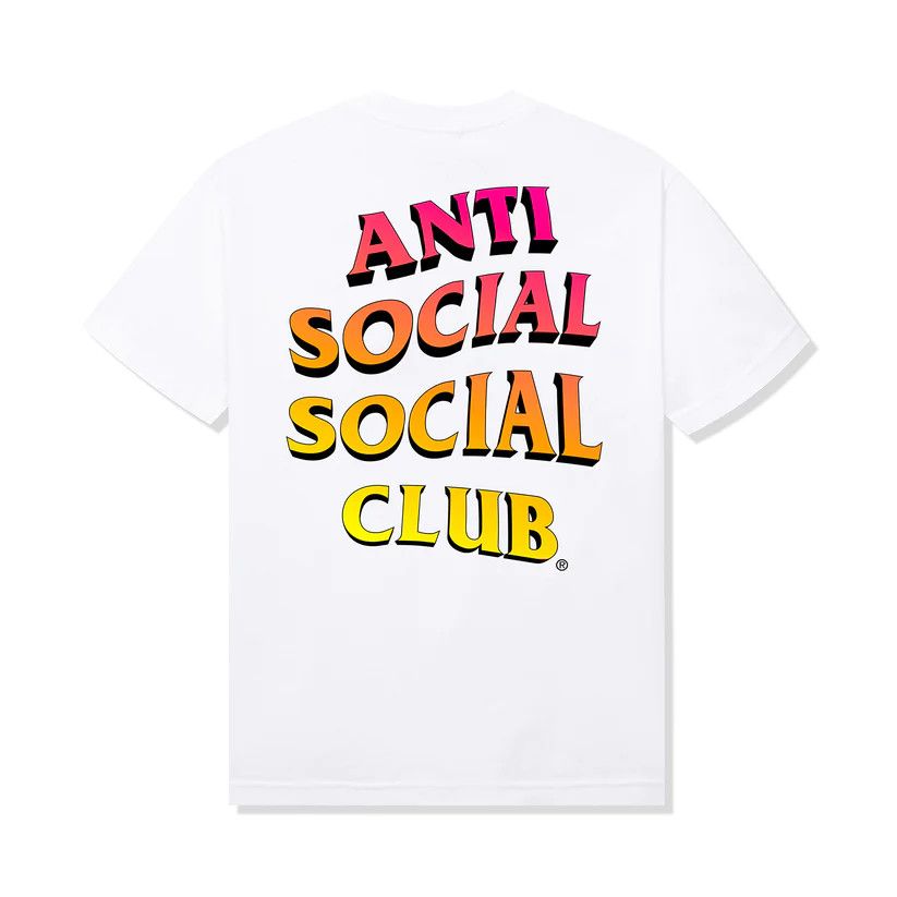 DS Anti Social Social Club TQ White Tee Brand New DS