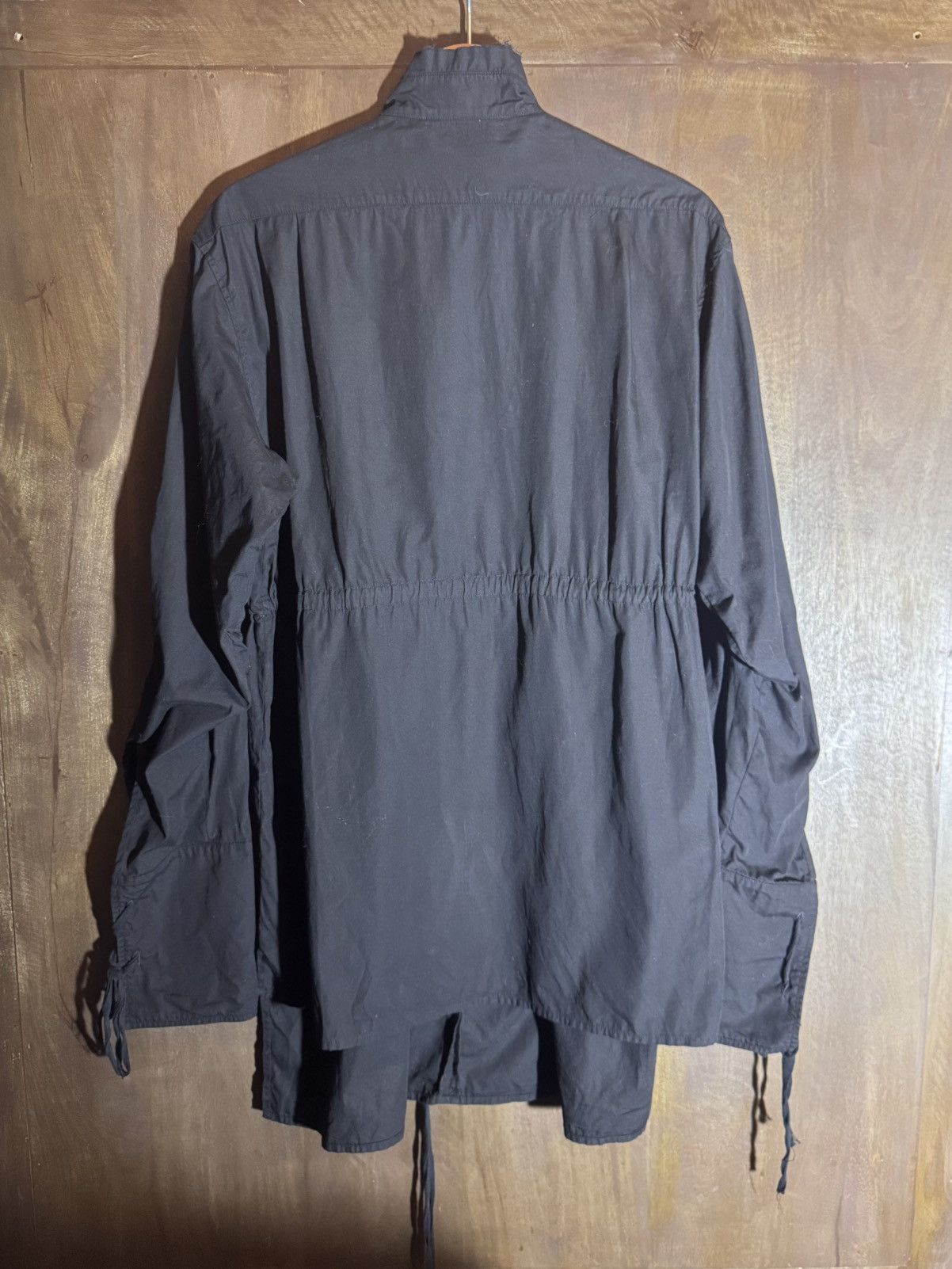 Ann Demeulemeester ann demeulemeester vintage black cotton shirt dress 40 Size M / US 6-8 / IT 42-44 - 4 Thumbnail