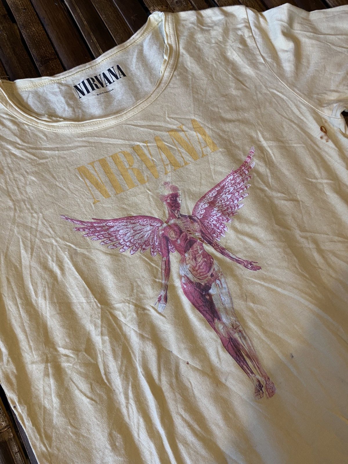 Band Tees × Nirvana NIRVANA TSHIRT Size M / US 6-8 / IT 42-44 - 2 Thumbnail