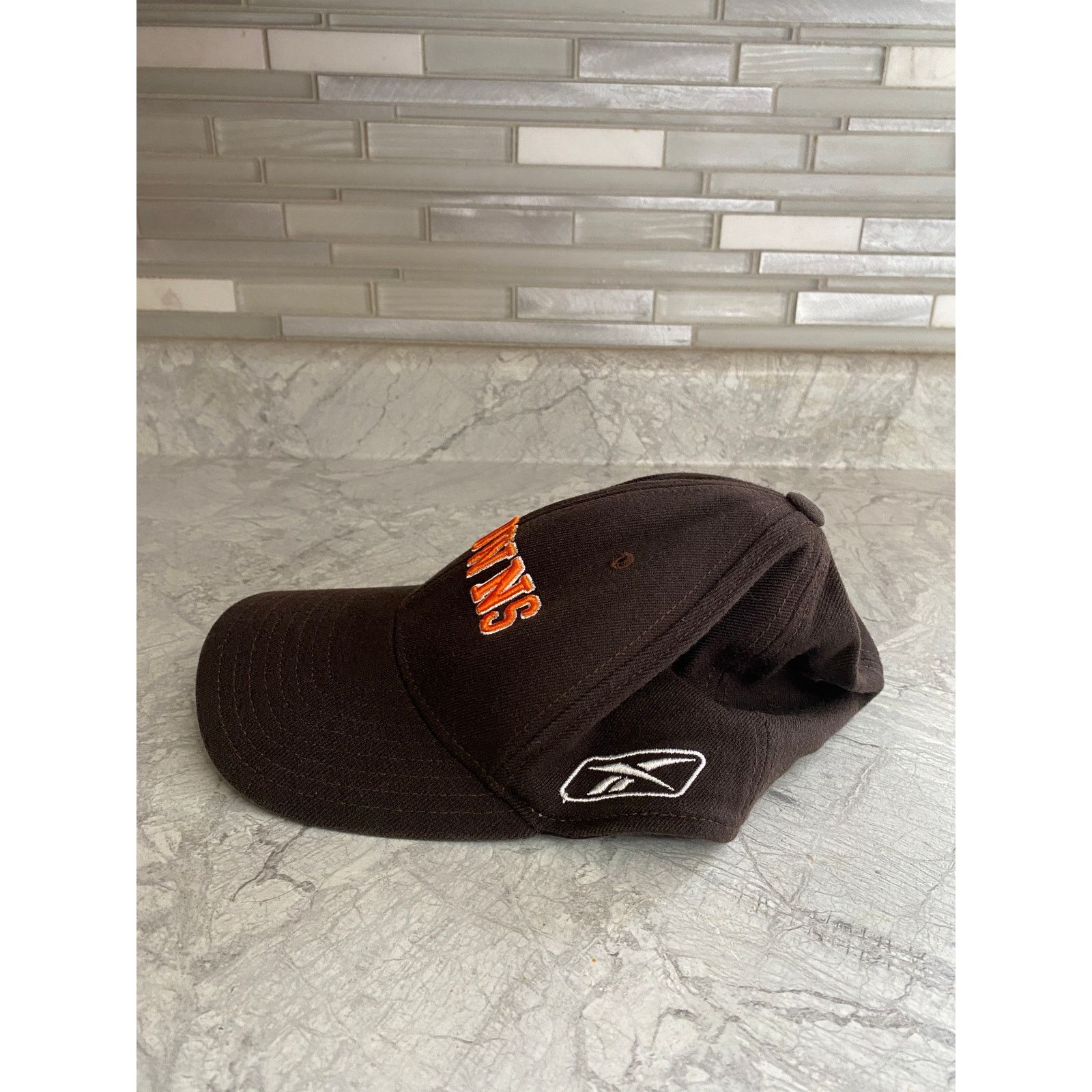 Reebok Cleveland Browns Stretch-Fit NFL Football Hat Size L/XL Size ONE SIZE - 4 Thumbnail