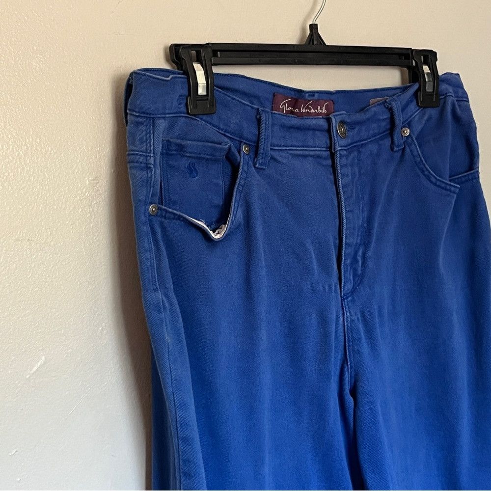 Gloria Vanderbilt Gloria Vanderbilt Amanda Womens Straight Leg Jean XL 12 Size 34" / US 12 / IT 48 - 3 Thumbnail