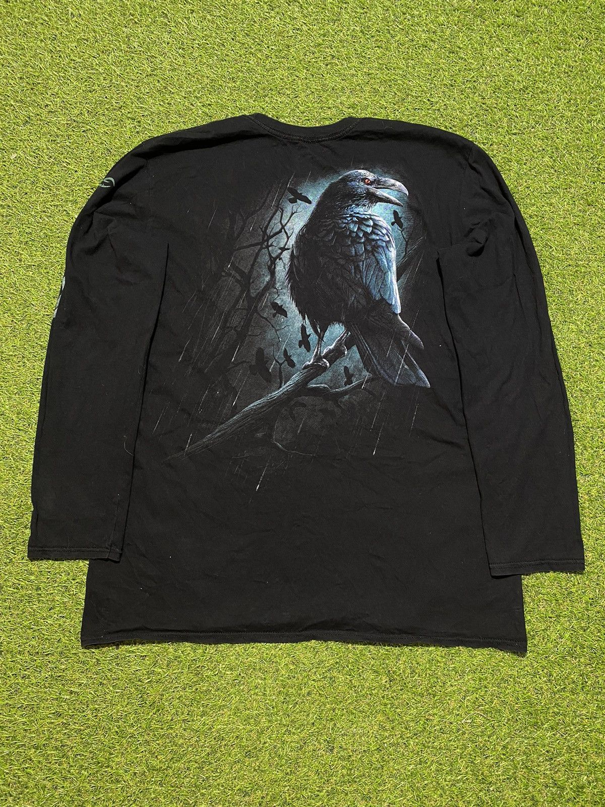 Japanese Brand Vintage 90s Crow Long sleeve Japanese style size XL Size US XL / EU 56 / 4 - 3 Thumbnail