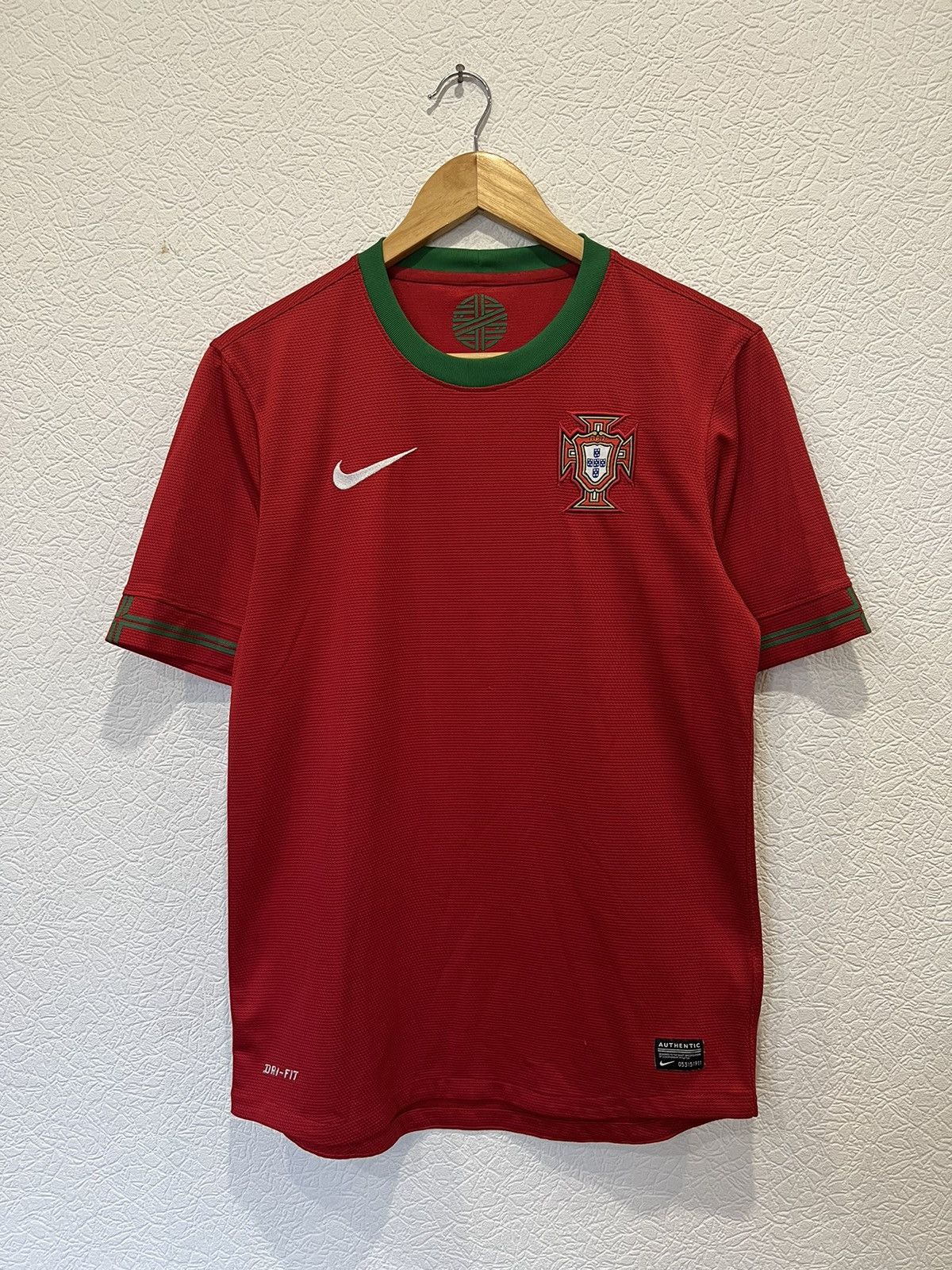 Nike Nike Portugal 2012 Home Kit Soccer Jersey Size US S / EU 44-46 / 1 - 1 Thumbnail