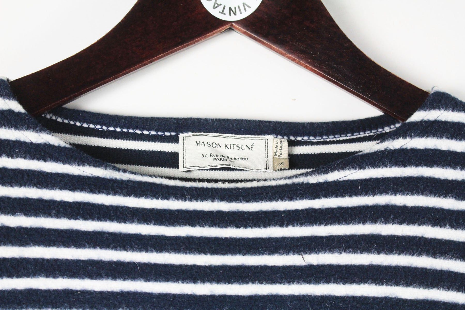Maison Kitsune Maison Kitsune FW16 Sweatshirt 4/5 Sleeve Small Size US S / EU 44-46 / 1 - 4 Thumbnail