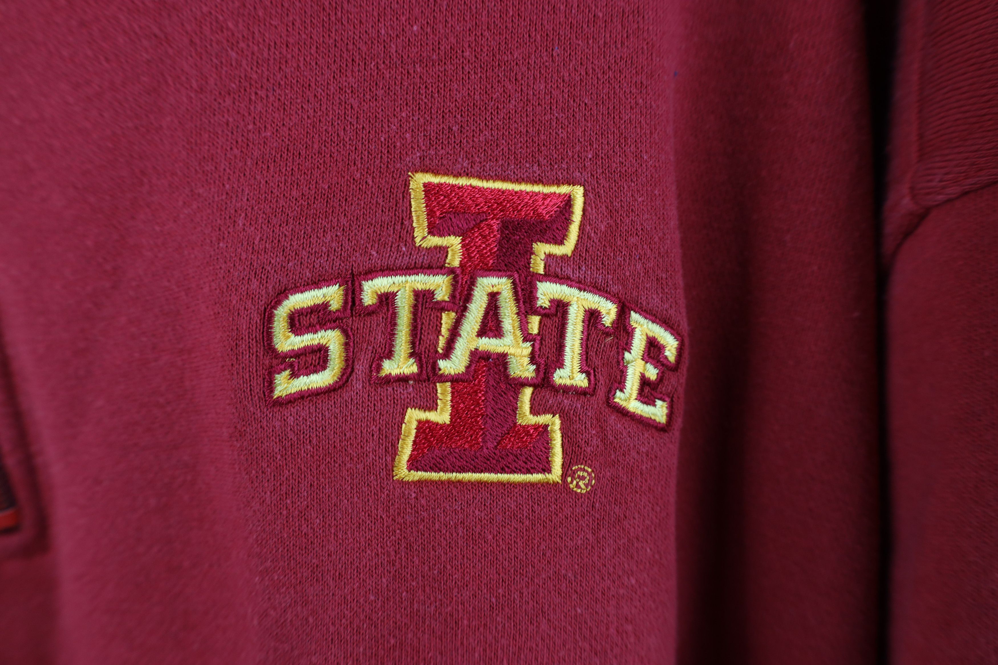 Nike Vintage Nike Swoosh Iowa State University Sweatshirt Red Size US XXL / EU 58 / 5 - 4 Thumbnail