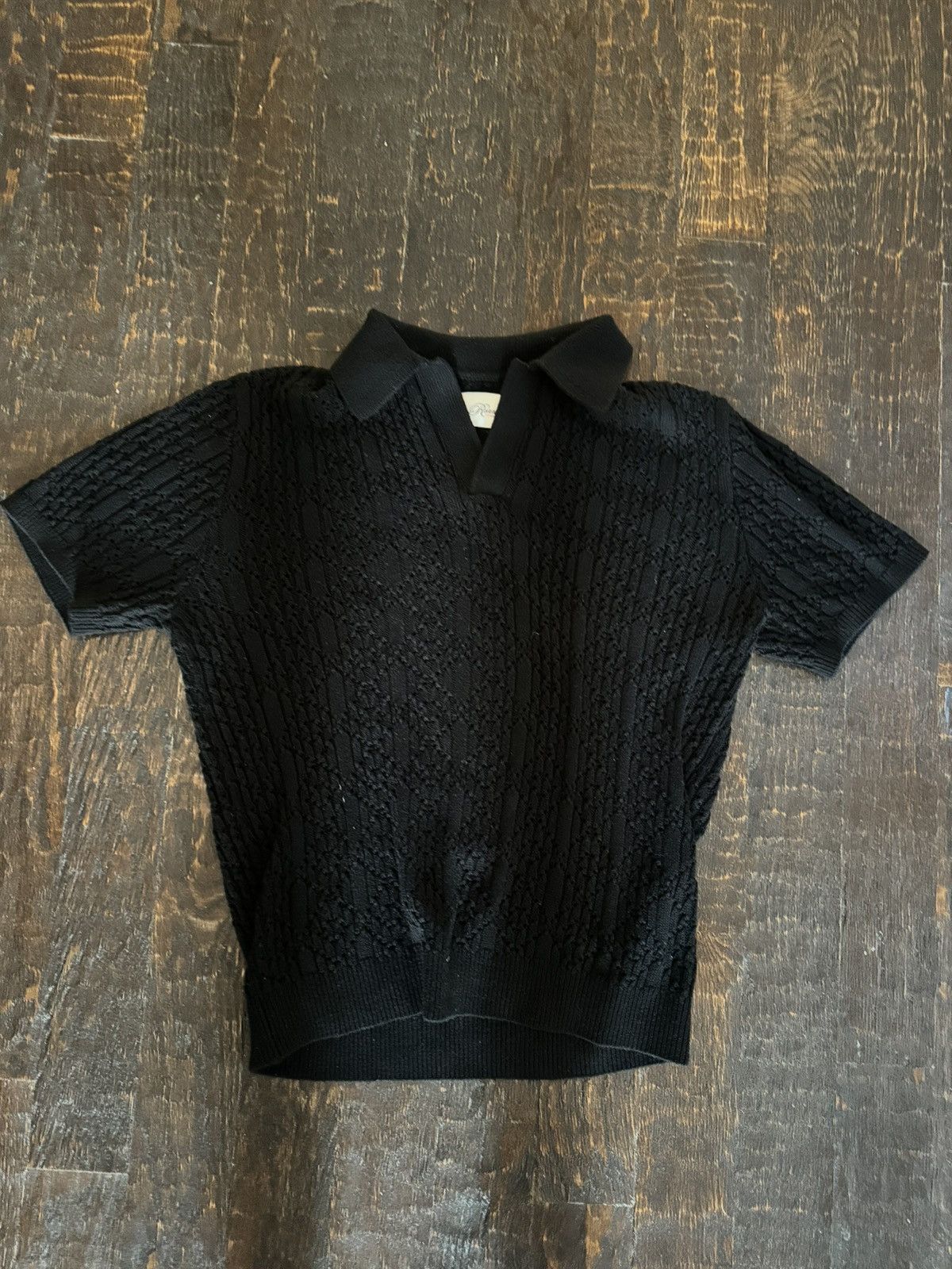 Ronning Ronning Diamond Knit Polo Size US M / EU 48-50 / 2 - 3 Thumbnail