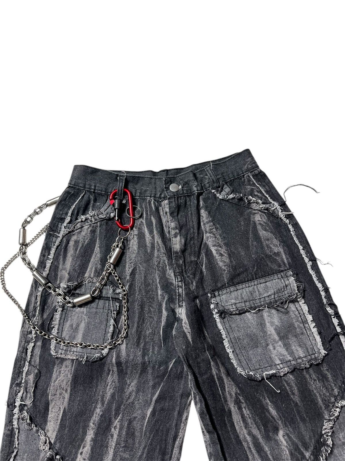 If Six Was Nine × Japanese Brand × Le Grande Bleu (L.G.B.) Msche LGB HG Kapital Ifsixwasnine Style Flared Pants Size US 28 / EU 44 - 4 Thumbnail