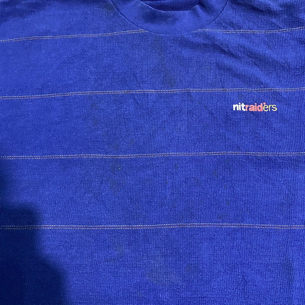 Nitraid Nitraid Small spellout logo stripe t shirt lgb punk style Size US L / EU 52-54 / 3 - 3 Thumbnail