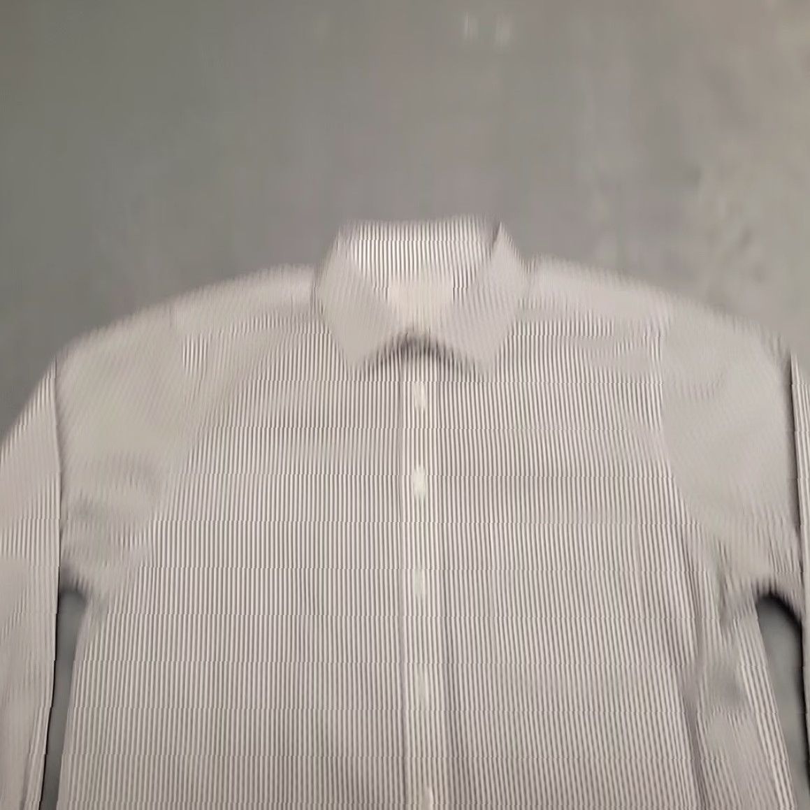Roundtree & Yorke Gold Label Shirt Mens 16.5 33 Blue Geometric Non Iron Performance Stretch Blend Shirt Size US XL / EU 56 / 4 - 3 Thumbnail