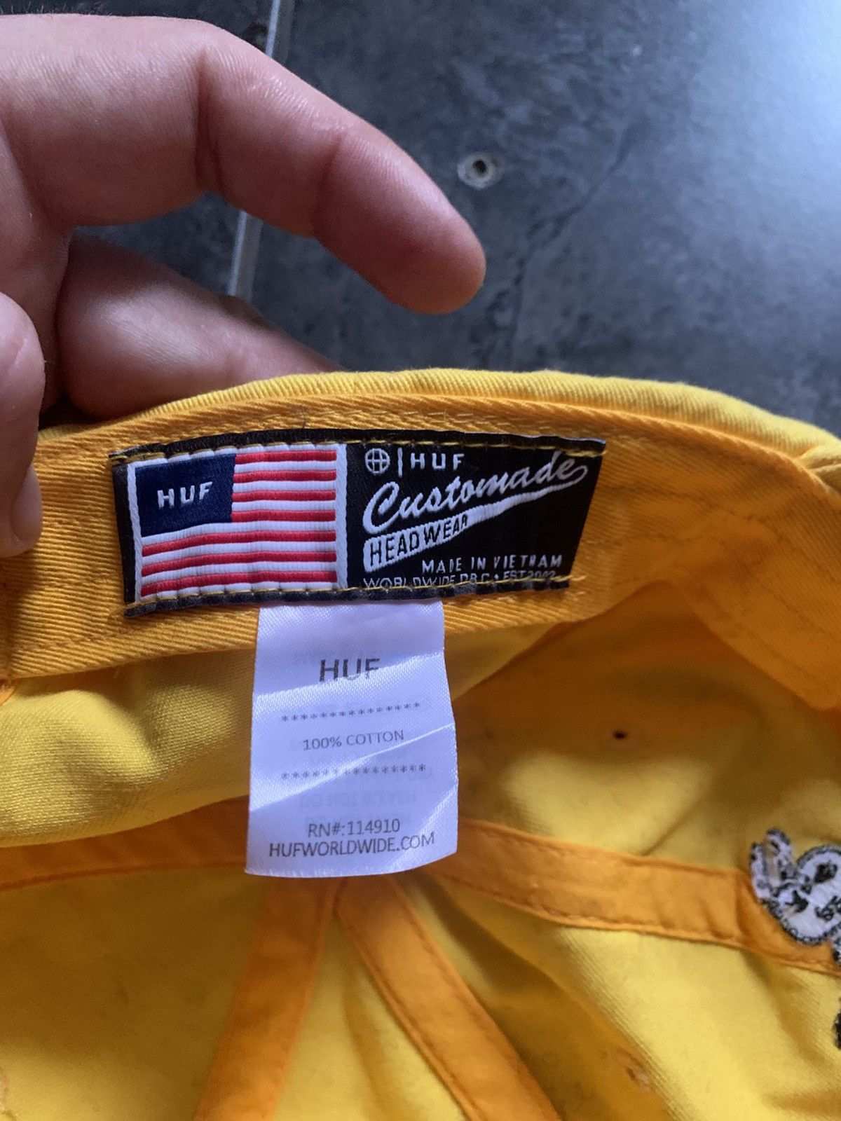 Huf HUF & Peanuts Snoopy 6 panel strapback Size ONE SIZE - 4 Thumbnail