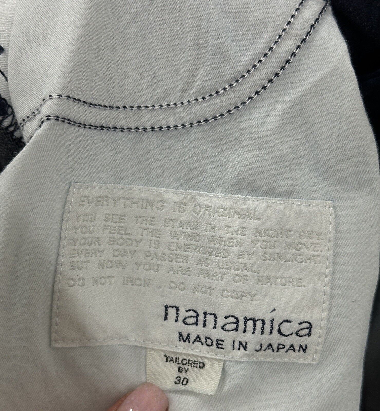 Nanamica Nanamica 5Pockets Straight Denim Pants size 30 Size US 30 / EU 46 - 14 Thumbnail