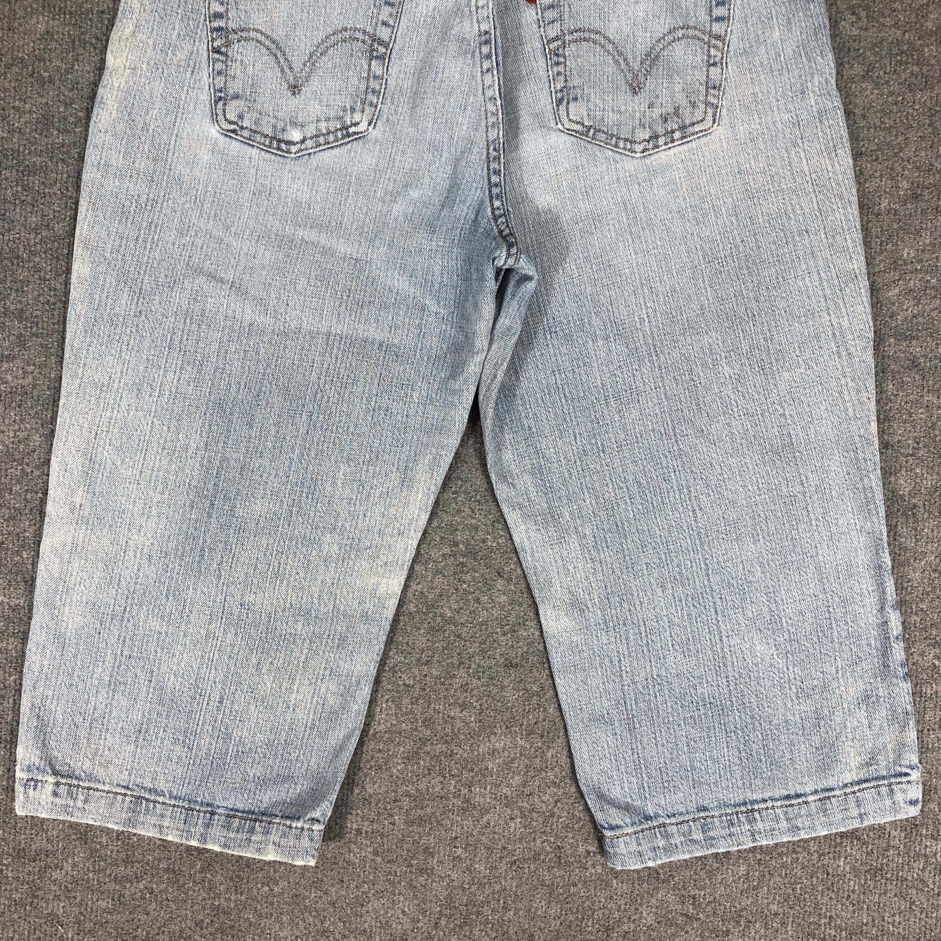 Levi's × Vintage Womens Vintage Levis 515 Jeans Capri L1112W Size 31" - 8 Thumbnail