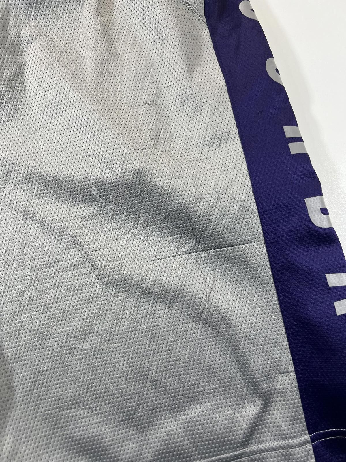 Jordan Brand Jordan Men's Basketball Shorts Grey and Purple Size US 32 / EU 48 - 8 Thumbnail