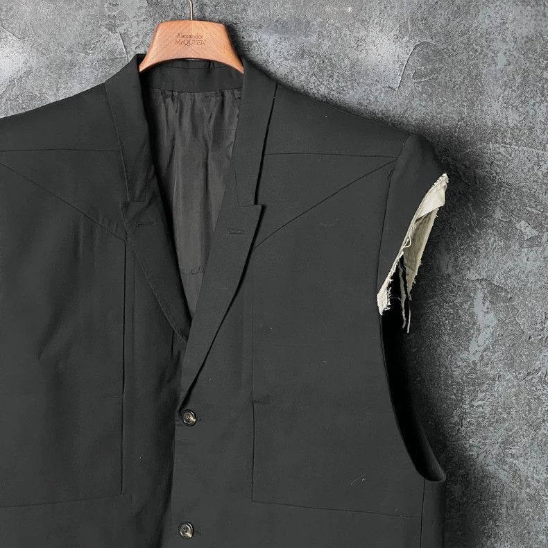 Rick Owens Rick Owens Irregular vest before and after-2505 Size US M / EU 48-50 / 2 - 3 Thumbnail