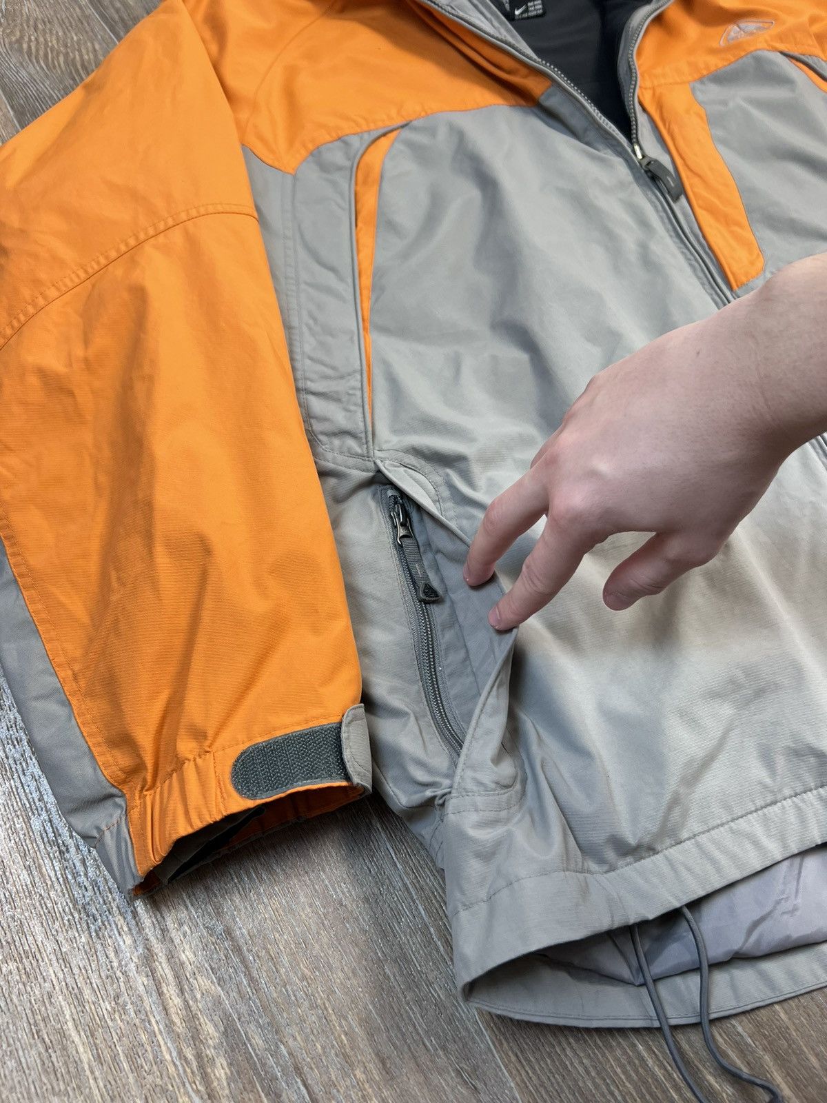 Nike × Nike ACG × Vintage Vintage Nike ACG Winter Jacket With Thermal Lining Orange Size US XL / EU 56 / 4 - 9 Thumbnail