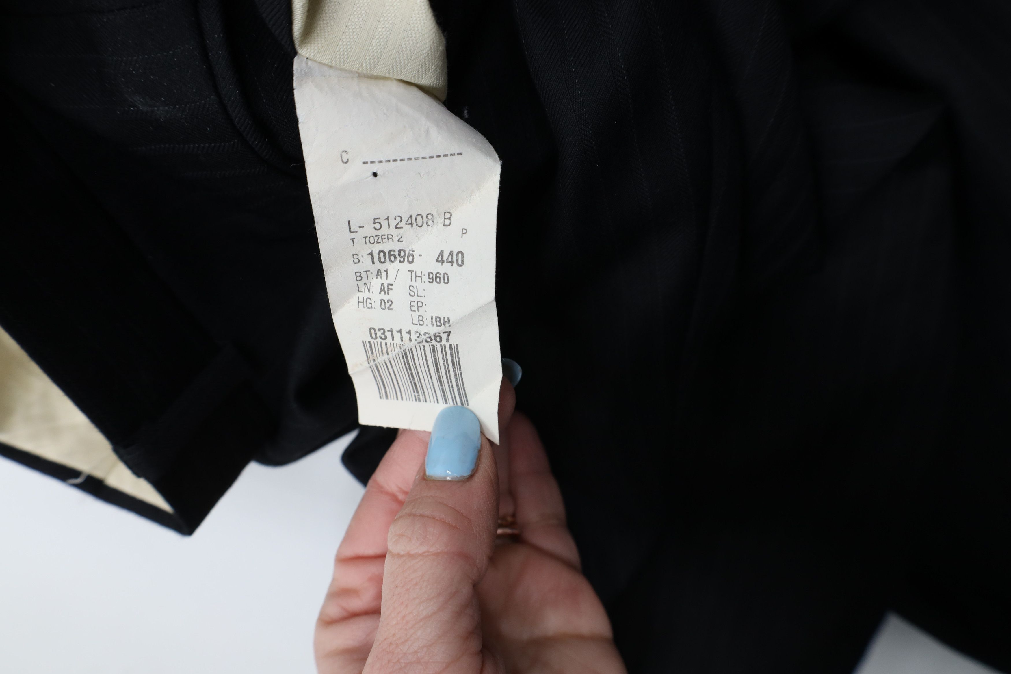 Vintage Vintage 90s Streetwear Wool Knit Wide Leg Chino Pants Black Size US 38 / EU 54 - 8 Thumbnail