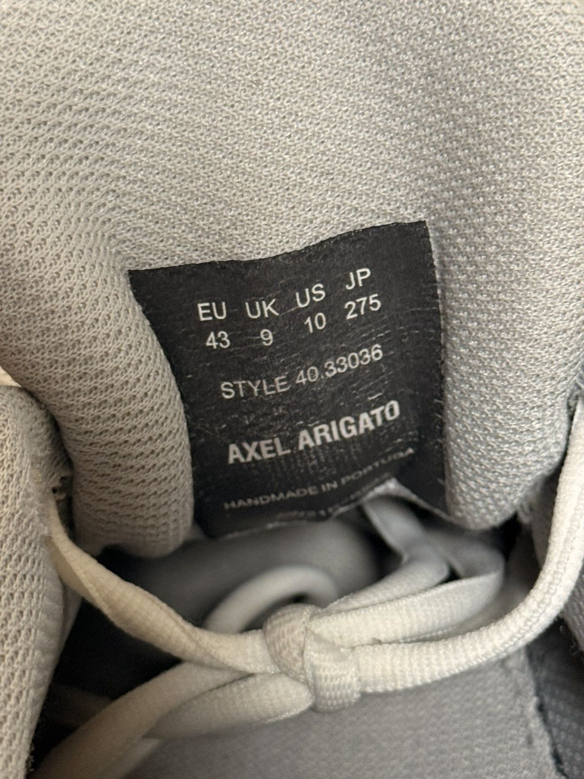 Axel Arigato Axel Arigato Marathon Runner White/Silver Size US 10 / EU 43 - 11 Thumbnail