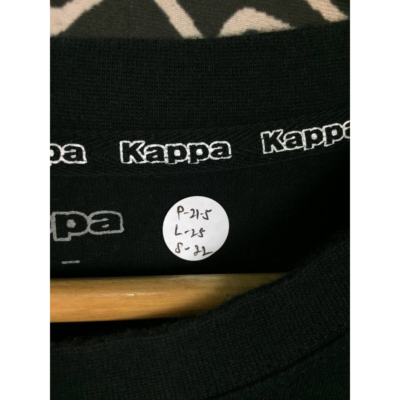 Kappa Kappa Embroidered Logo Long Sleeve Tee Size L Size US L / EU 52-54 / 3 - 12 Thumbnail