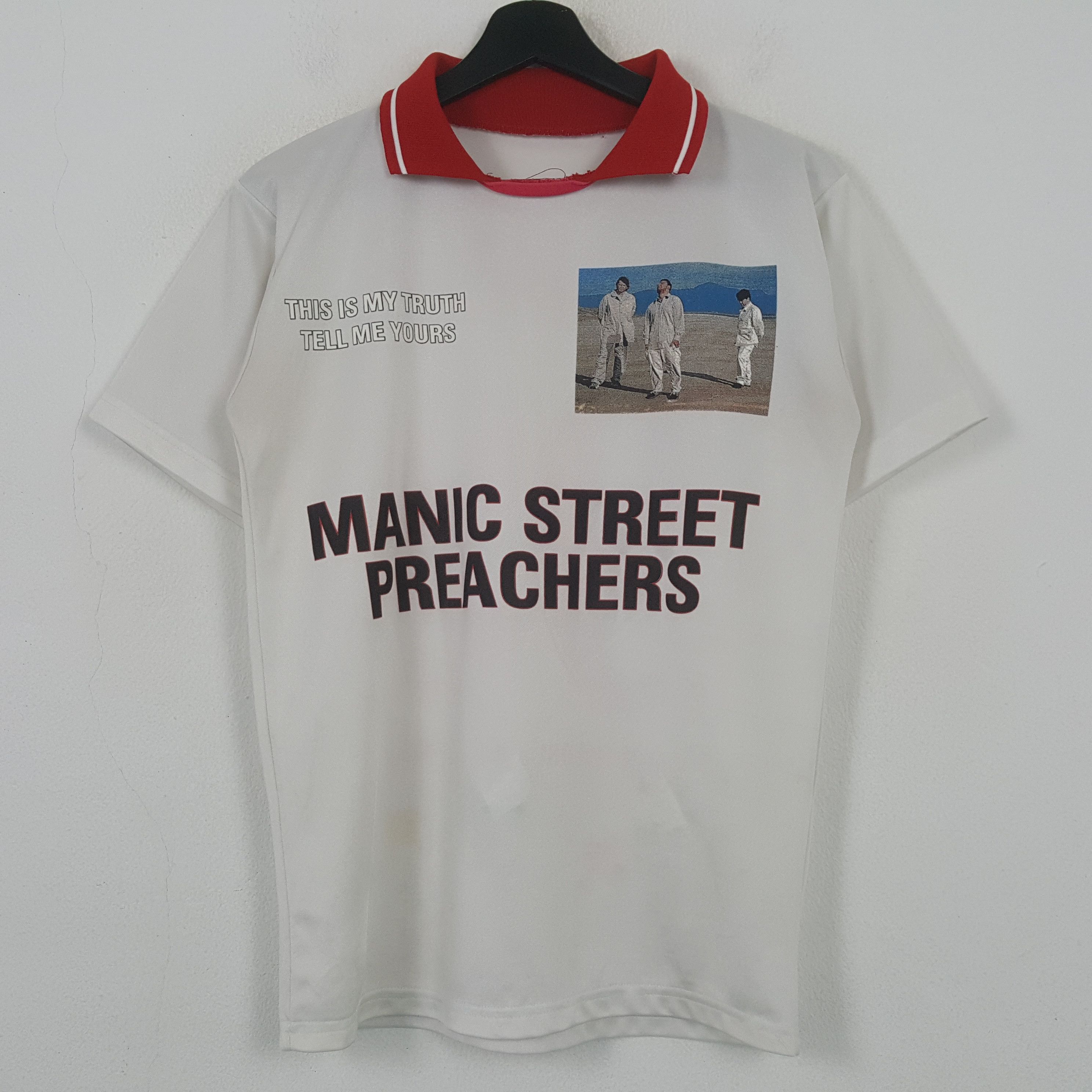 Vintage Manic Street Preachers Jersey 32 Size US S / EU 44-46 / 1 - 1 Thumbnail