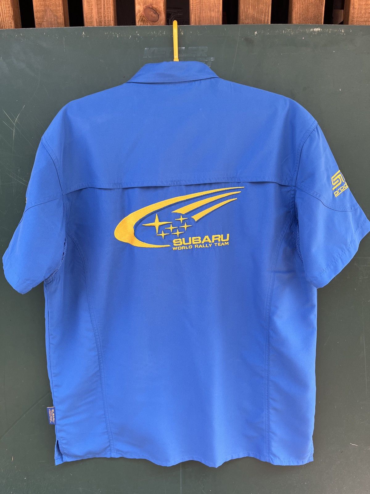 Formula 1 Vtg Subaru rally team shirt 🏎️ Pirelli L Size US L / EU 52-54 / 3 - 2 Thumbnail