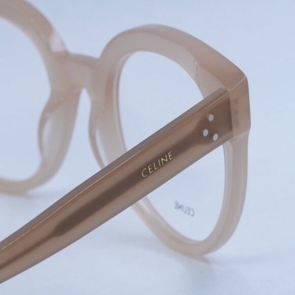 Celine 🕶️ New Celine CL50093I 072 Eyeglasses - Shiny Milky Pink Size ONE SIZE - 7 Thumbnail