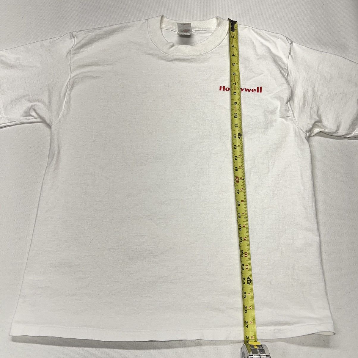 Vintage VTG Honeywell Tee Shirt White Logo Spell Out Tech Company Size US XL / EU 56 / 4 - 19 Thumbnail