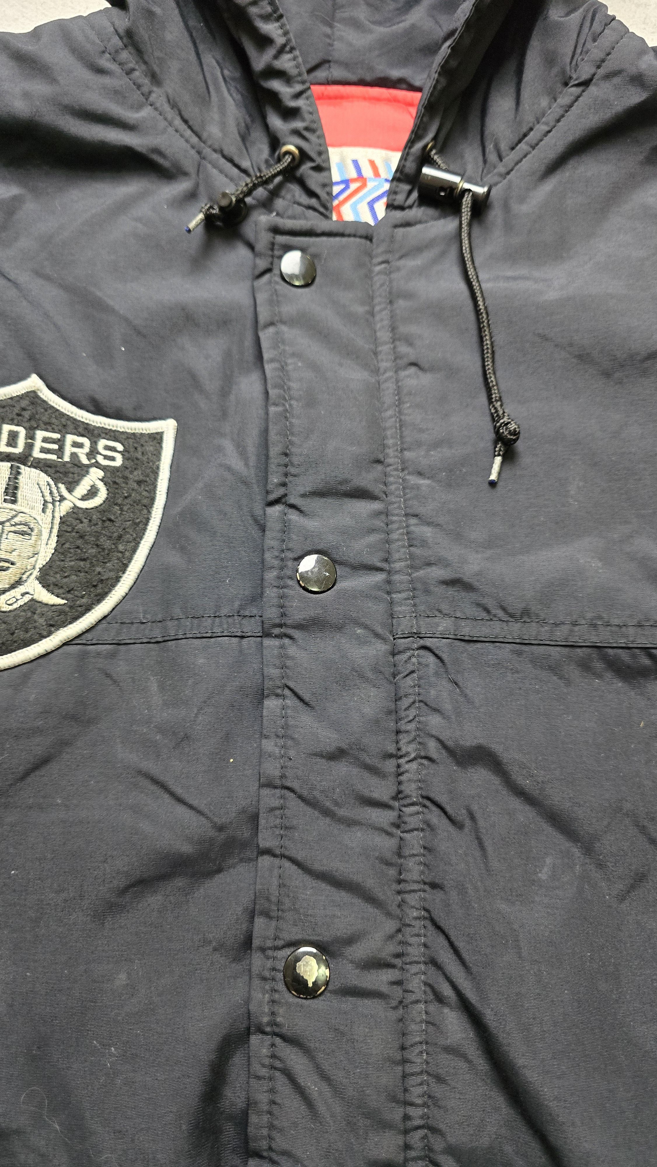 Big Star LA Raiders Satin Jacket Vintage 90s Bootleg Hip Hop Rare Size US S / EU 44-46 / 1 - 11 Thumbnail