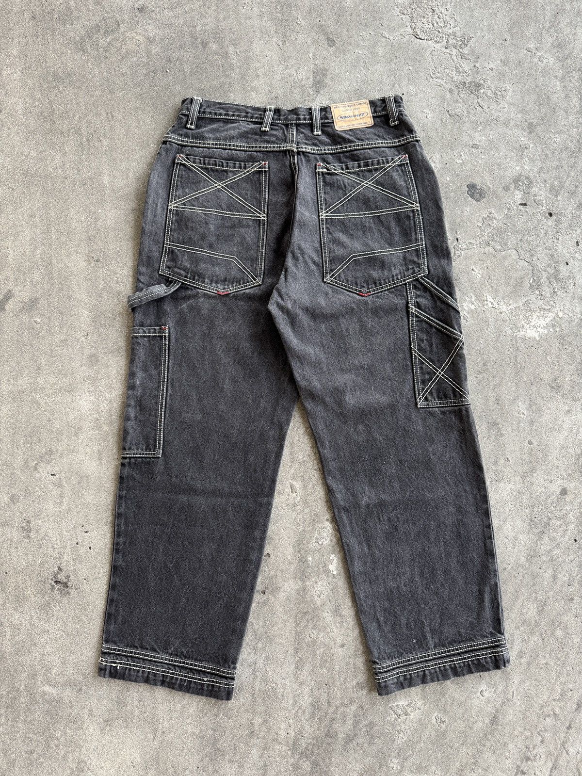 Sideout Vintage Sideout Carpenter Denim Pants Size US 34 / EU 50 - 1 Thumbnail